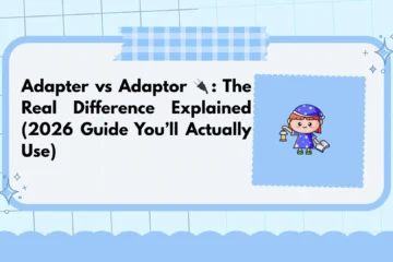 Adapter vs Adaptor 🔌: The Real Difference Explained (2026 Guide You’ll Actually Use)