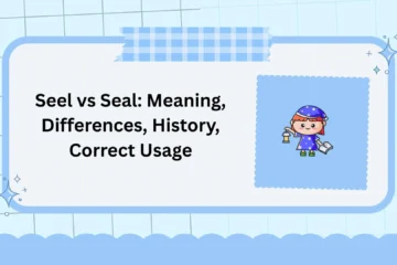 Seel vs Seal: Meaning, Differences, History, Correct Usage